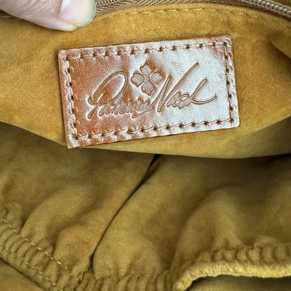 Patrica Nash Floral Leather Shoulder Bag